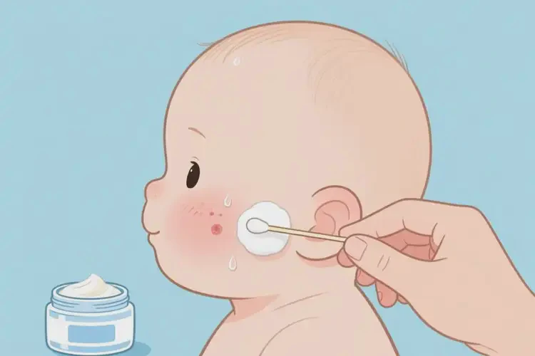 嬰兒臉上出現(xiàn)濕疹可以治好嗎(圖4)