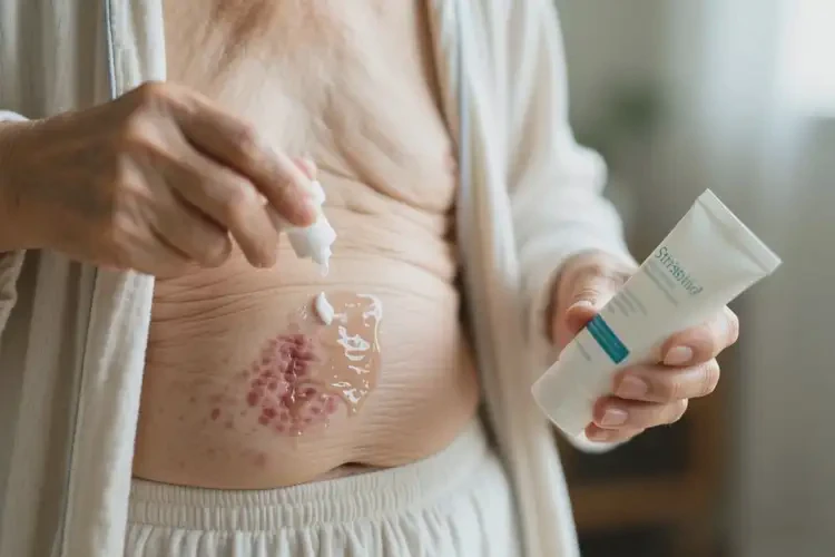 高齡老人肚子偶爾長(zhǎng)濕疹可不可以根治(圖3)