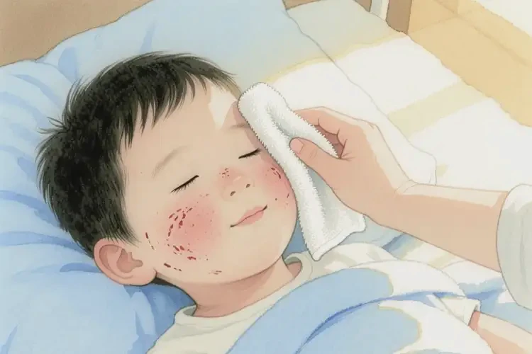 小孩面部經(jīng)常長濕疹可不可以根治(圖2)