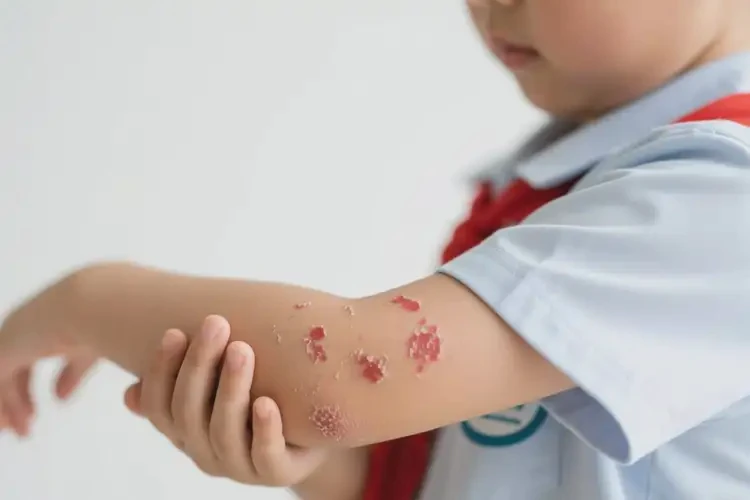 小學(xué)生手臂上長(zhǎng)濕疹可不可以根治(圖4)