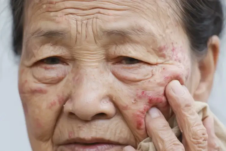 老年人臉上容易起濕疹可不可以根治(圖4)