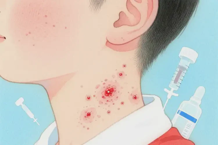 小學(xué)生脖子上容易長濕疹可不可以根治(圖4)