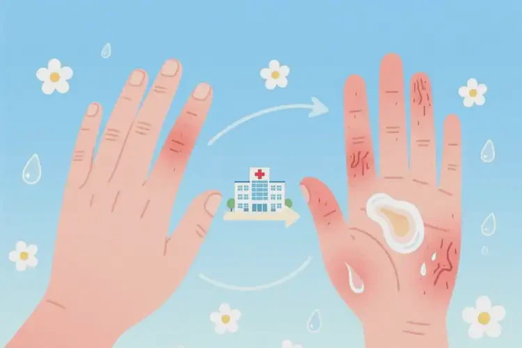 老年人手上偶爾長濕疹可不可以根治(圖4)