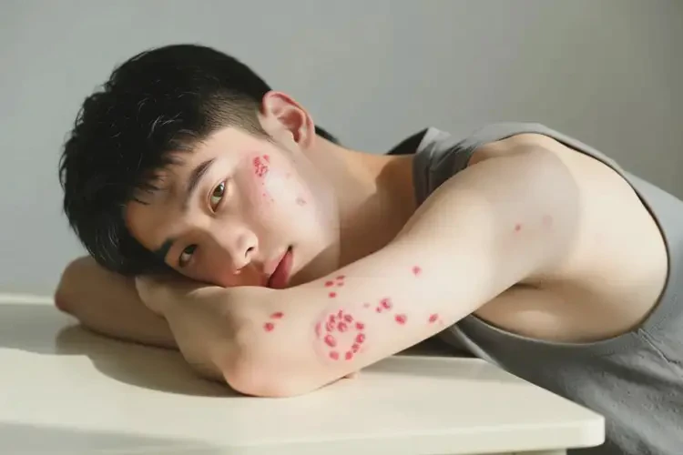 青年人手臂上偶爾起濕疹可不可以根治(圖2)