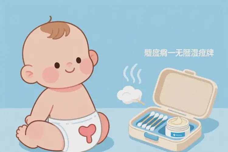 嬰兒肛周長濕疹可以治好嗎(圖3)