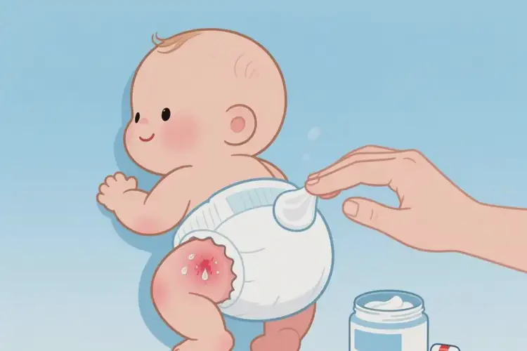 新生兒屁股偶爾長(zhǎng)濕疹可不可以根治(圖2)