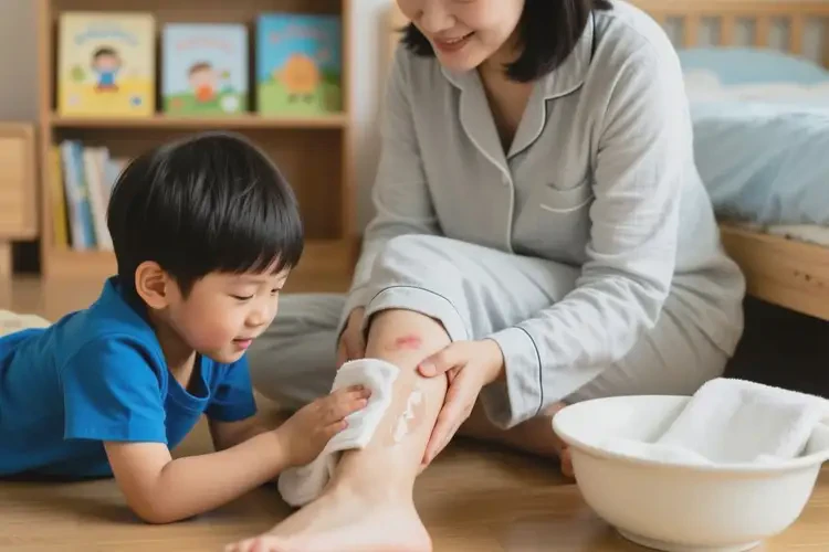 兒童臉上容易起濕疹可不可以根治(圖3)