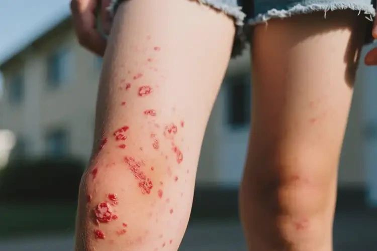 中學(xué)生大腿出濕疹可不可以根治(圖4)