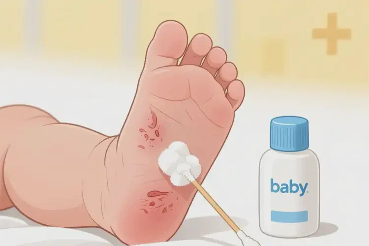 嬰幼兒腳上偶爾起濕疹可以治好嗎(圖3)