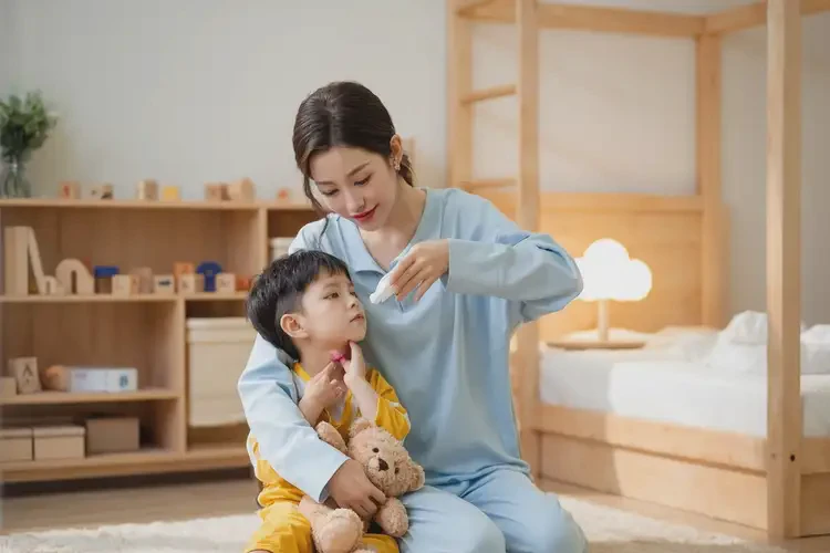 小儿脖子上经常起湿疹不管它会自己自愈吗(图3)