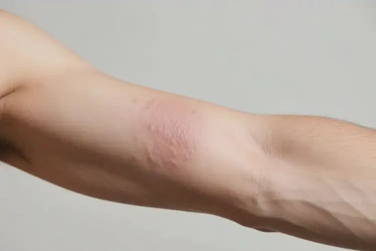 男人手臂上有濕疹可不可以根治(圖3)