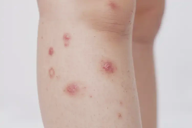 小學生小腿上出現(xiàn)濕疹可不可以根治(圖4)