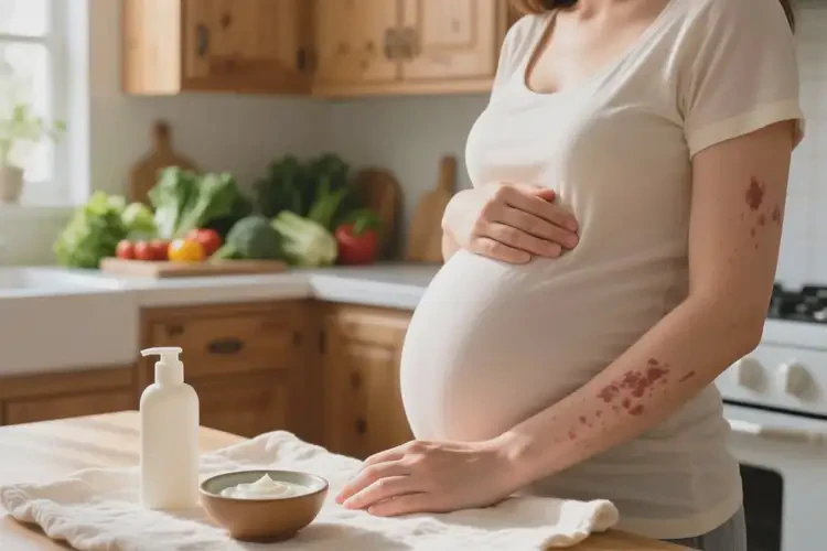 產(chǎn)婦手上經(jīng)常長(zhǎng)濕疹可以治好嗎(圖2)