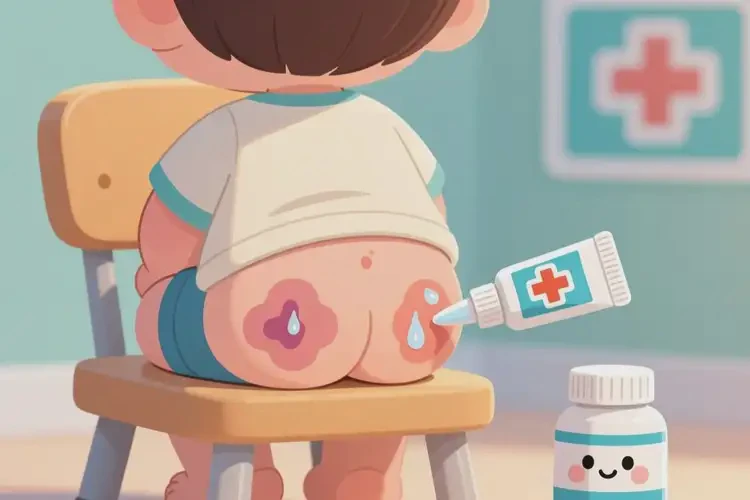 兒童屁股起濕疹可以治好嗎(圖3)