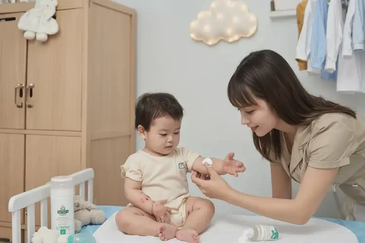 嬰幼兒手臂出現(xiàn)濕疹可不可以根治(圖2)