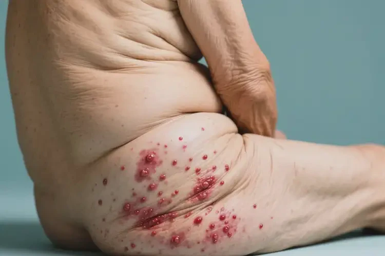 老年人屁股經(jīng)常長(zhǎng)濕疹可不可以根治(圖1)