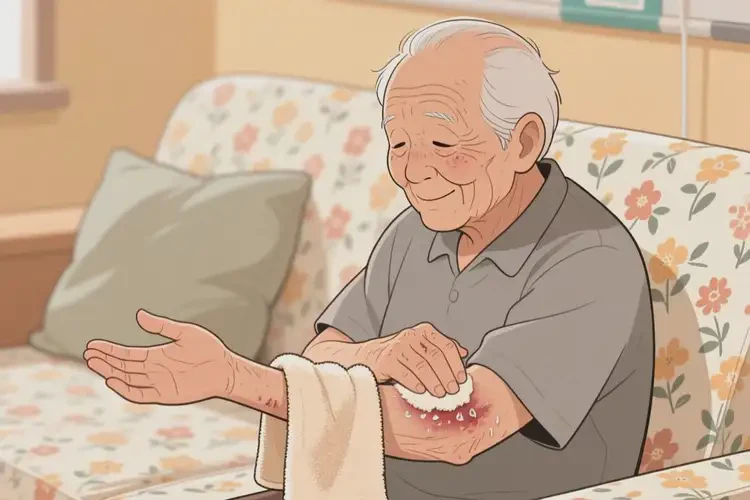高齡老人手臂上起濕疹可不可以根治(圖2)