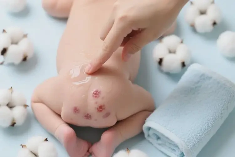 新生兒屁股經(jīng)常起濕疹可不可以根治(圖2)