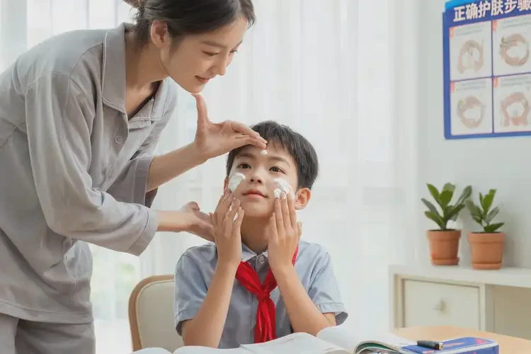 小學生臉上出濕疹可不可以根治(圖2)