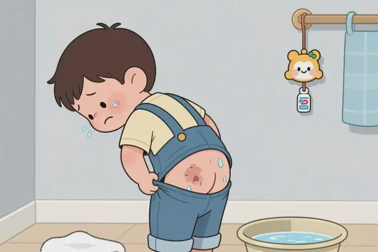 孩子屁股起濕疹可不可以根治(圖1)