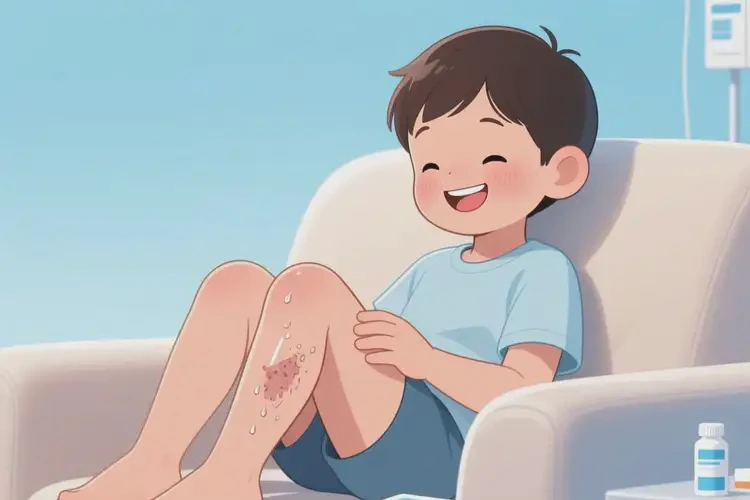 孩子大腿上經(jīng)常起濕疹可不可以根治(圖4)