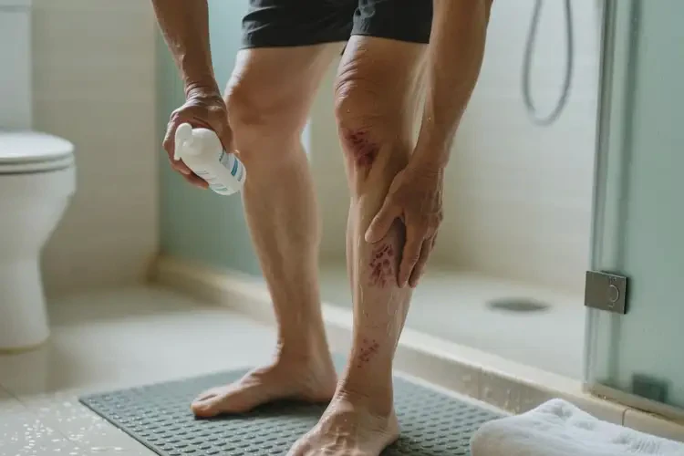 老年人大腿經(jīng)常長(zhǎng)濕疹可不可以根治(圖1)