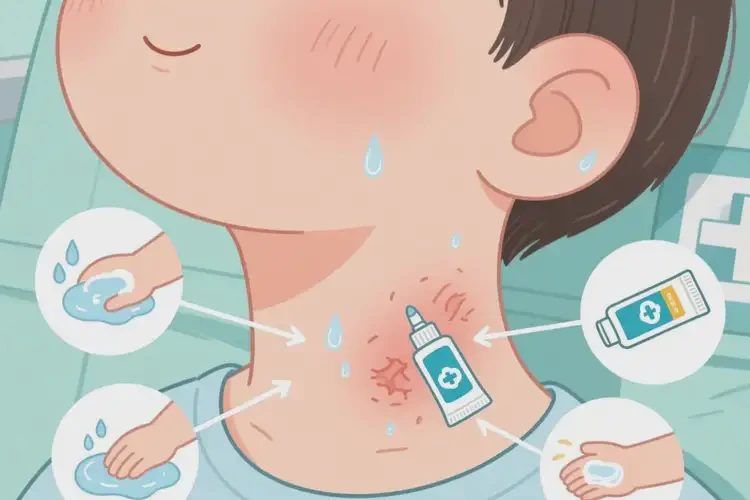 兒童脖子有濕疹可以治好嗎(圖4)