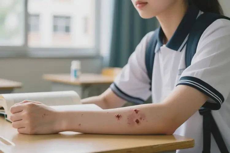 大學(xué)生手臂有濕疹可不可以根治(圖3)