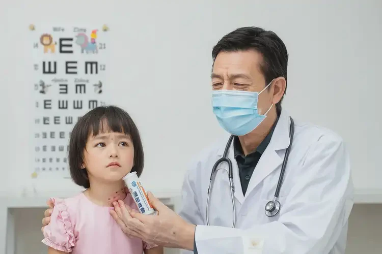 孩子脖子上偶爾長濕疹可以治好嗎(圖3)