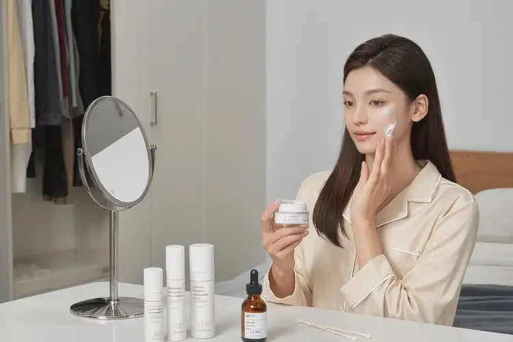 女生面部容易长湿疹不管它会自己自愈吗(图1)