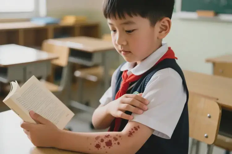 小學生手臂上出濕疹可不可以根治(圖2)