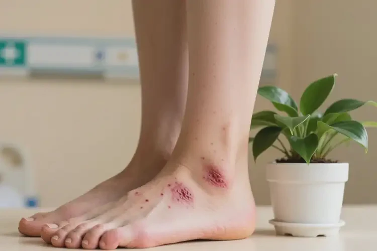 女人腳上偶爾起濕疹可不可以根治(圖4)