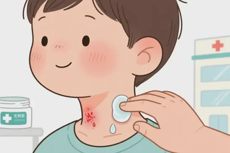 孩子脖子上起濕疹可不可以根治(圖4)