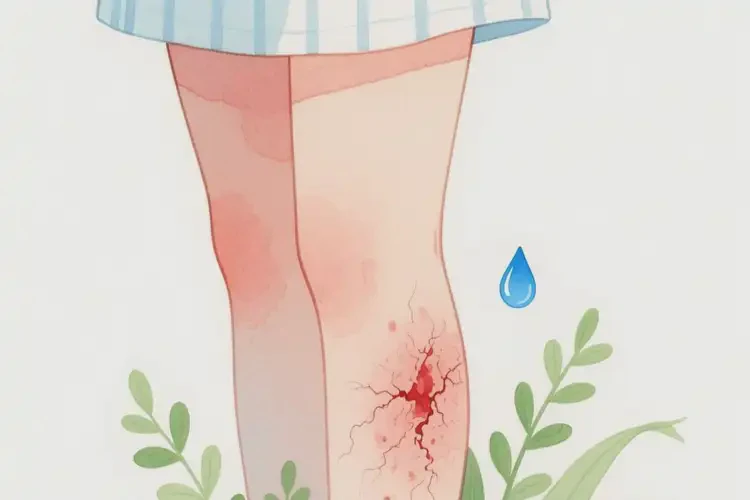 女生大腿出現(xiàn)濕疹可不可以根治(圖4)