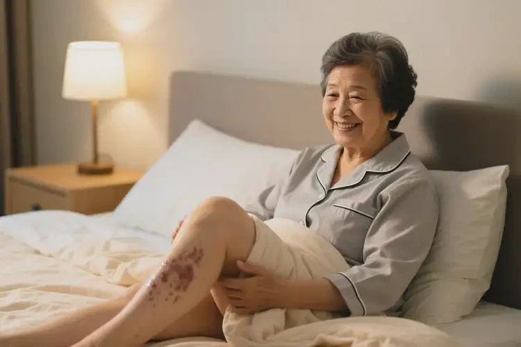 老年人四肢長濕疹可以治好嗎(圖1)