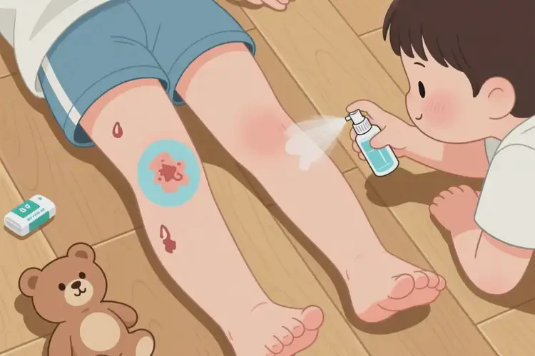 孩子大腿上經(jīng)常起濕疹可不可以根治(圖1)