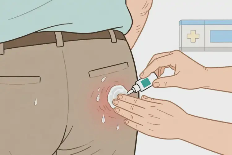 老人屁股上容易起濕疹可以治好嗎(圖4)