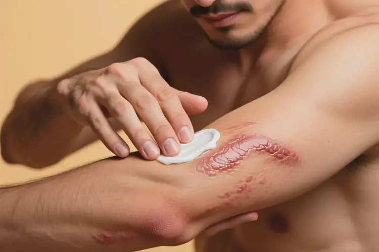 男性手臂起濕疹可以治好嗎(圖3)