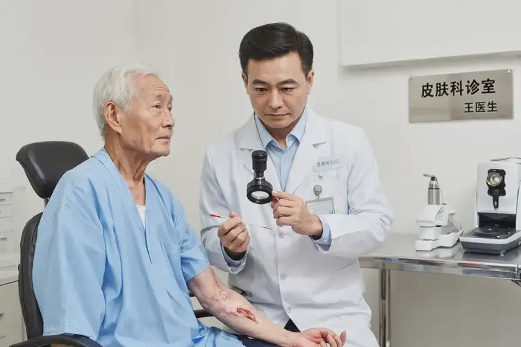 老年人屁股上出现湿疹可不可以根治(图1)