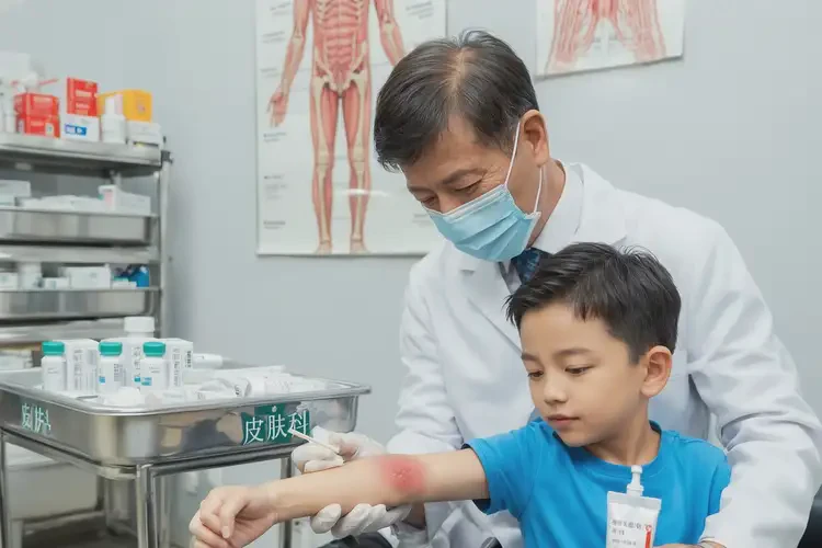 小孩手上出濕疹可以治好嗎(圖3)