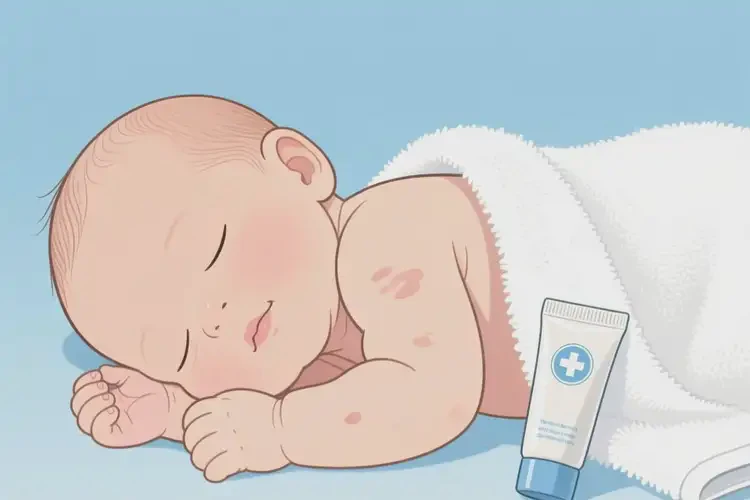 新生兒肚子上出濕疹可不可以根治(圖4)