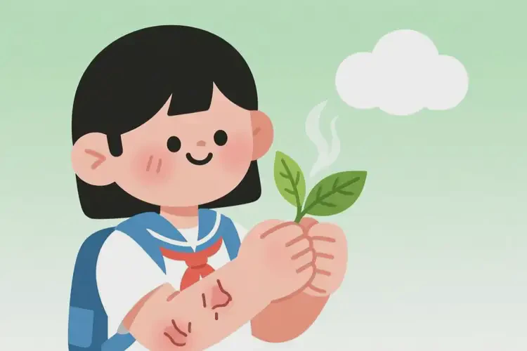 中學(xué)生手上容易長濕疹可不可以根治(圖1)