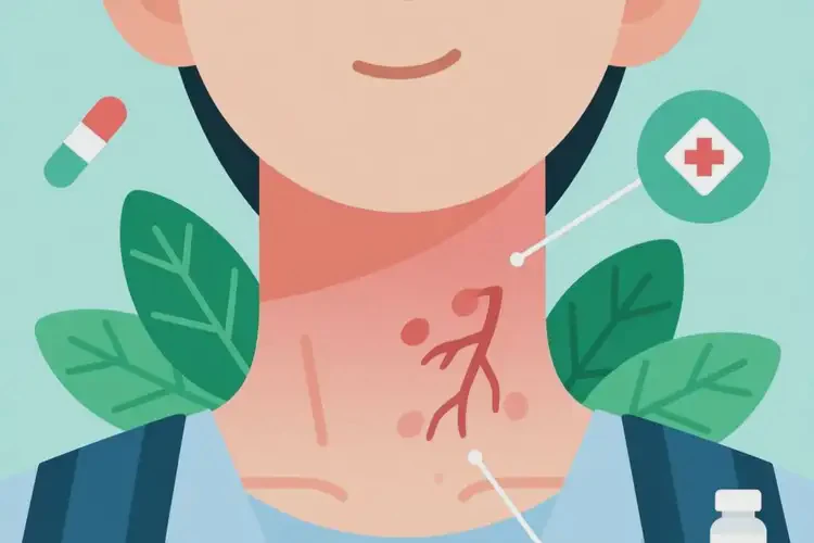 大學(xué)生脖子上出現(xiàn)濕疹可不可以根治(圖2)