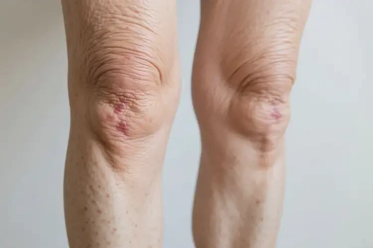 老年人大腿容易起濕疹可以治好嗎(圖1)