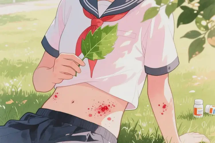 中学生肚子上经常起湿疹可不可以根治(图4)