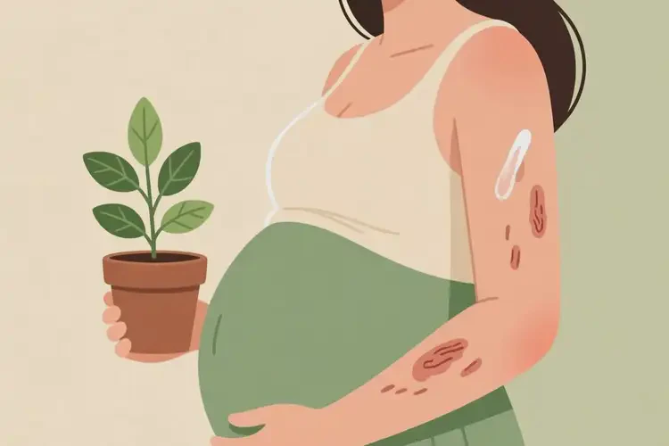 產(chǎn)婦身上容易長濕疹可不可以根治(圖2)