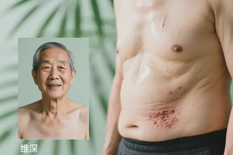 老人肚子上偶爾長(zhǎng)濕疹可以治好嗎(圖3)