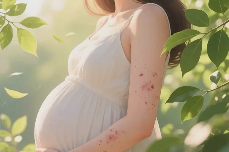 孕婦身上偶爾長(zhǎng)濕疹可不可以根治(圖2)