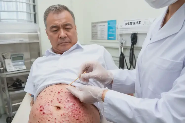 男性肚子上起湿疹可以治好吗(图3)