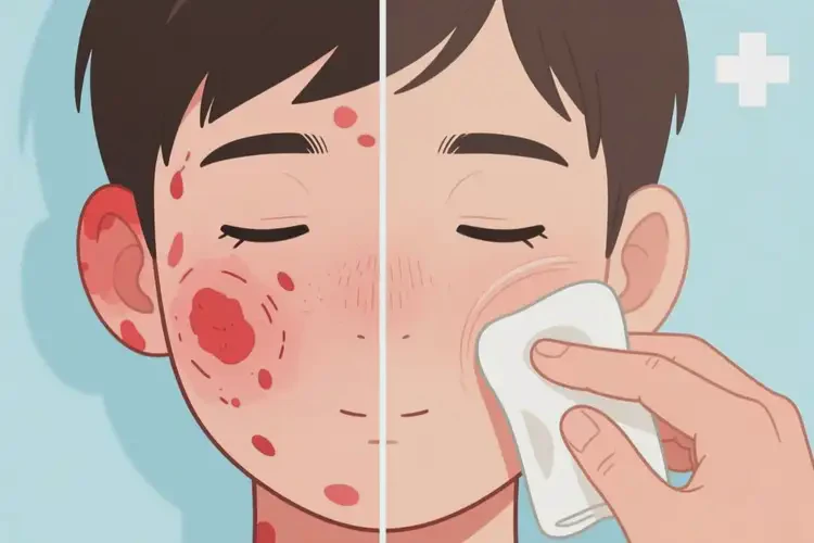 青年人面部容易起濕疹可不可以根治(圖3)